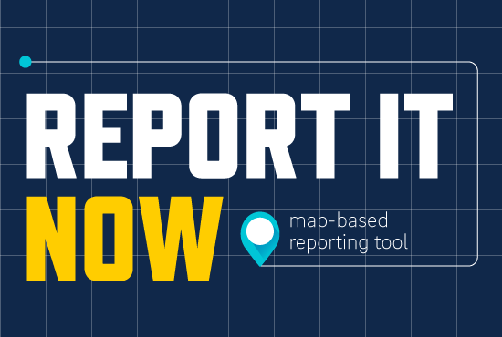 Report It Now program graphic
